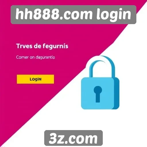Recursos de segurança no login do hh888.com